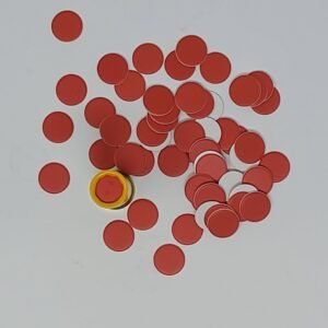 20 Gauge Custom Color Overshot Cards - Red