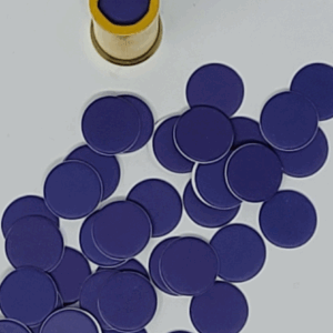20 Gauge Custom Color Overshot Cards - Blue