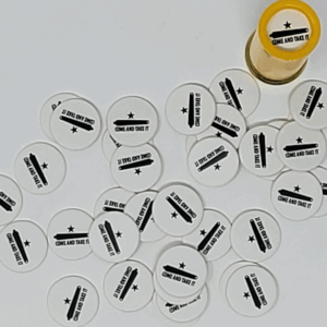 20 Gauge Custom Graphic Overshot Cards - Come and Take it